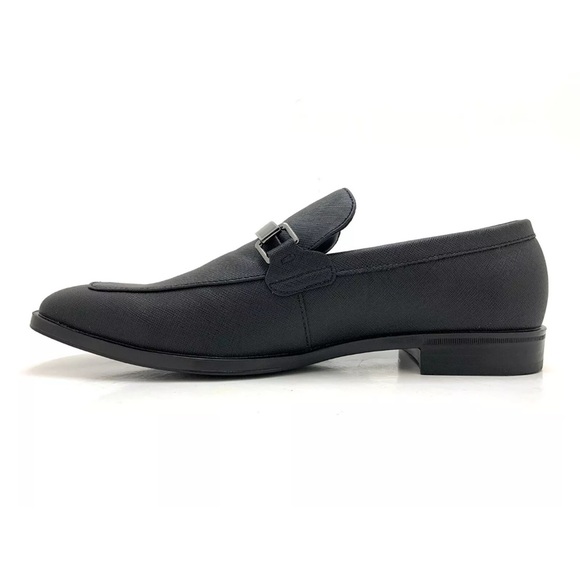 GUESS Men's Helix Oxford Dress Shoes Slip On Black Classic GMHELIX-R Size 7.5 - Picture 6 of 12
